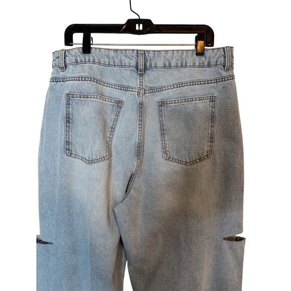 2/$30 NWT Vintage 12 PrettyLittleThing High Waisted Straight Leg Jeans - Picture 12 of 16